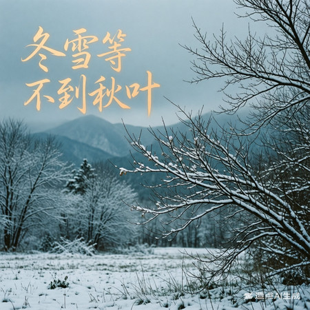 冬雪等不到秋葉