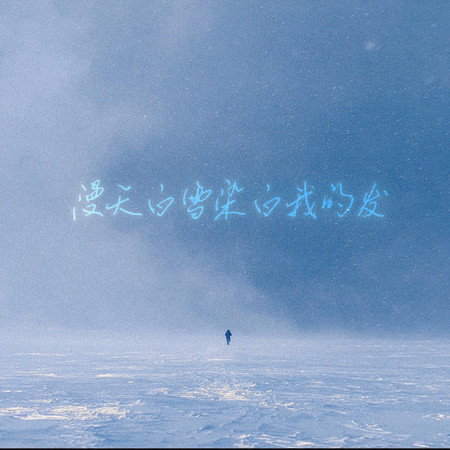 漫天大雪染白我的發