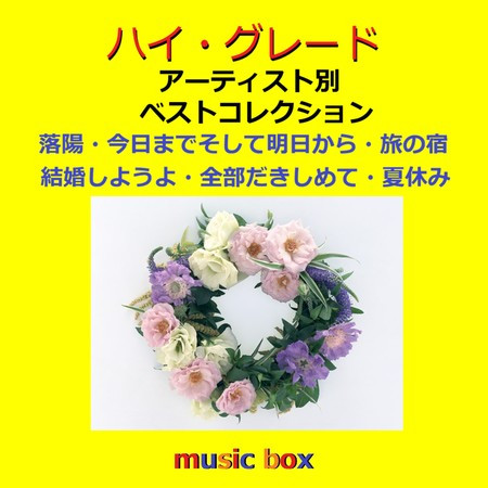 A Musical Box Rendition of Popular Songs by Artist High Grade Collection Vol-17