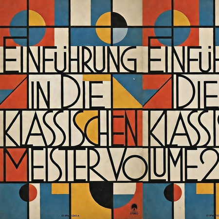 Einführung In Die Klassischen Meister, Vol. 2