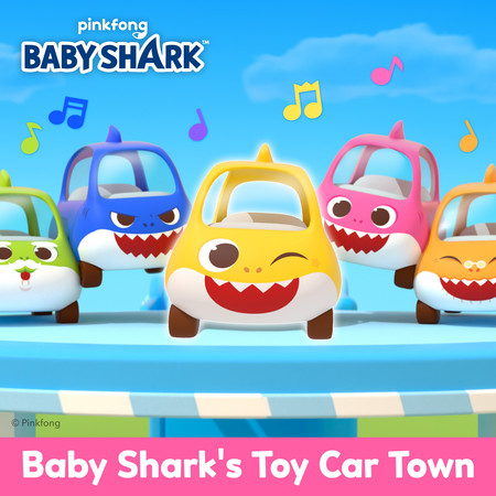 Baby Shark's Toy Car Town
