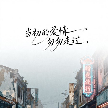 當初的愛情匆匆走過