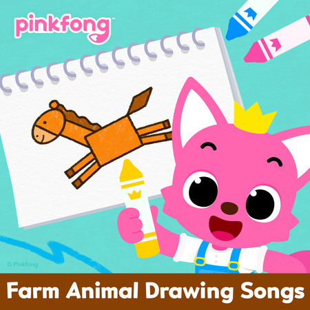 Pinkfong Farm Animal Drawing Songs