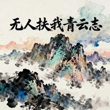 無人扶我青雲志