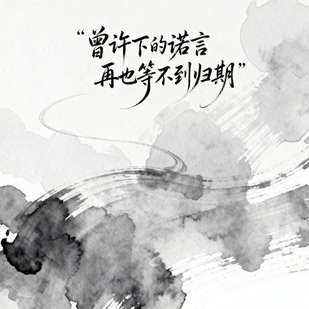 曾許下的諾言再也等不到歸期