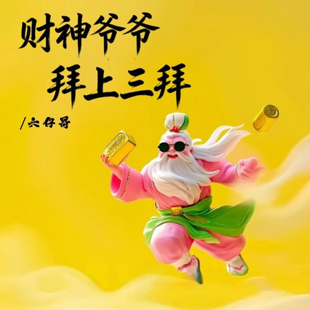 財神爺爺 拜上三拜