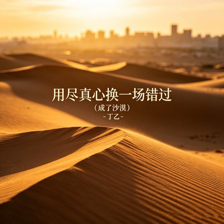 用盡真心換一場錯過(成了沙漠)