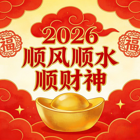 2026順風順水順財神