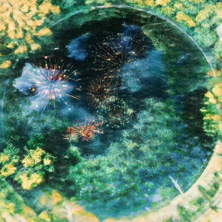 陣雨中知曉夏日燈火