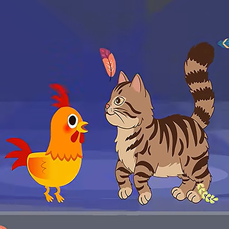 The Chicken Cat Song (Video Mix)