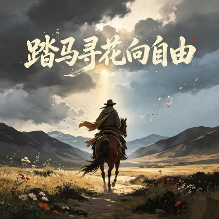 踏馬尋花向自由