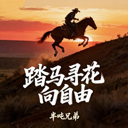 踏馬尋花向自由