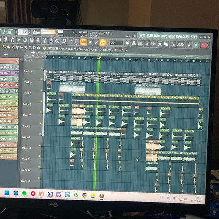 跳動的EDM電子音樂